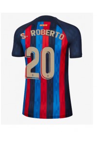 Barcelona Sergi Roberto #20 Fotballdrakt Hjemme Klær Dame 2022-23 Korte ermer